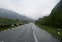 Die Heimfahrt war bis Chur verregnet