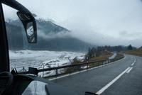 Kurz vor dem Bernardino-Tunnel