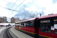 Jungfraubahn vor der Eigernordwand