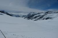 Blick zum Aletschgletscher