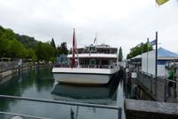 Unser Schiff von Thun nach Interlaken