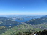 Auf dem Stanserhorn - Blick zum Vierwaldstättersee