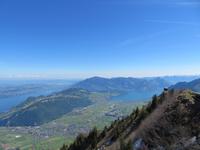Auf dem Stanserhorn - Blick zum Vierwaldstättersee