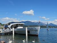 Luzern Schifffahrt auf dem Vierwaldstättersee - Schiff Saphir