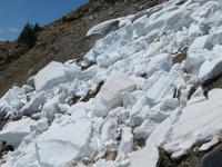 Schneereste am Niesen