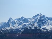 Auf dem Schilthorn - Birg -  Eiger, Mönch und Jungfrau