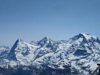 Auf dem Schilthorn - Eiger, Mönch und Jungfrau