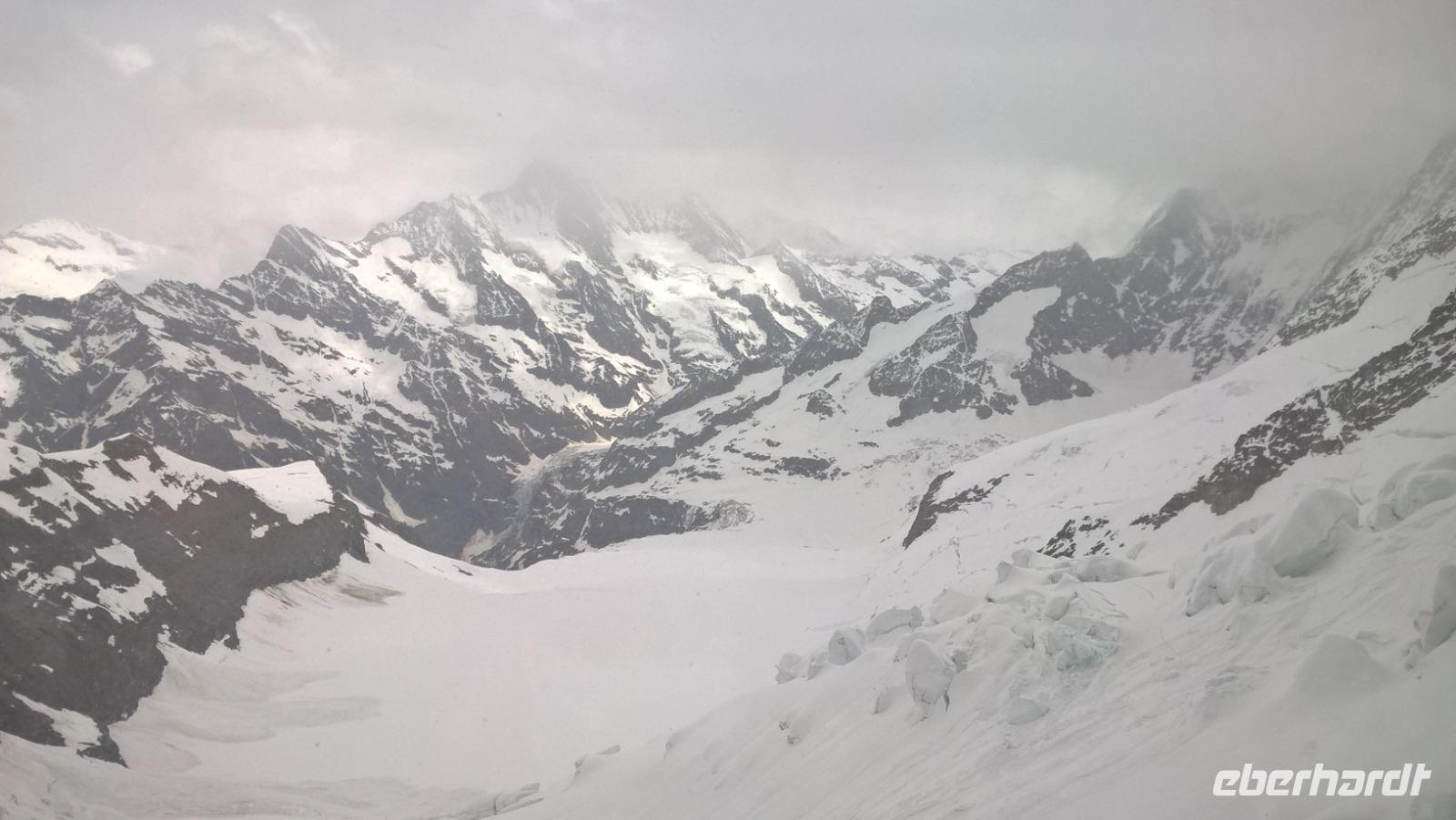 Zu Besuch auf dem Jungfraujoch - Eismeer