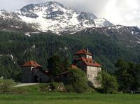 alte Burg am Silaplana See 