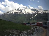 und schön der Zug zu sehen...