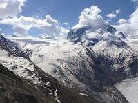 Blick auf die Gletscher