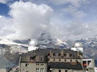 am Gornergrad mit Blick zum Matterhorn