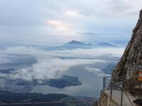 Sonnenaufgang über dem Vierwaldstätter See