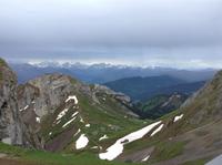 die Berge im Morgenlicht