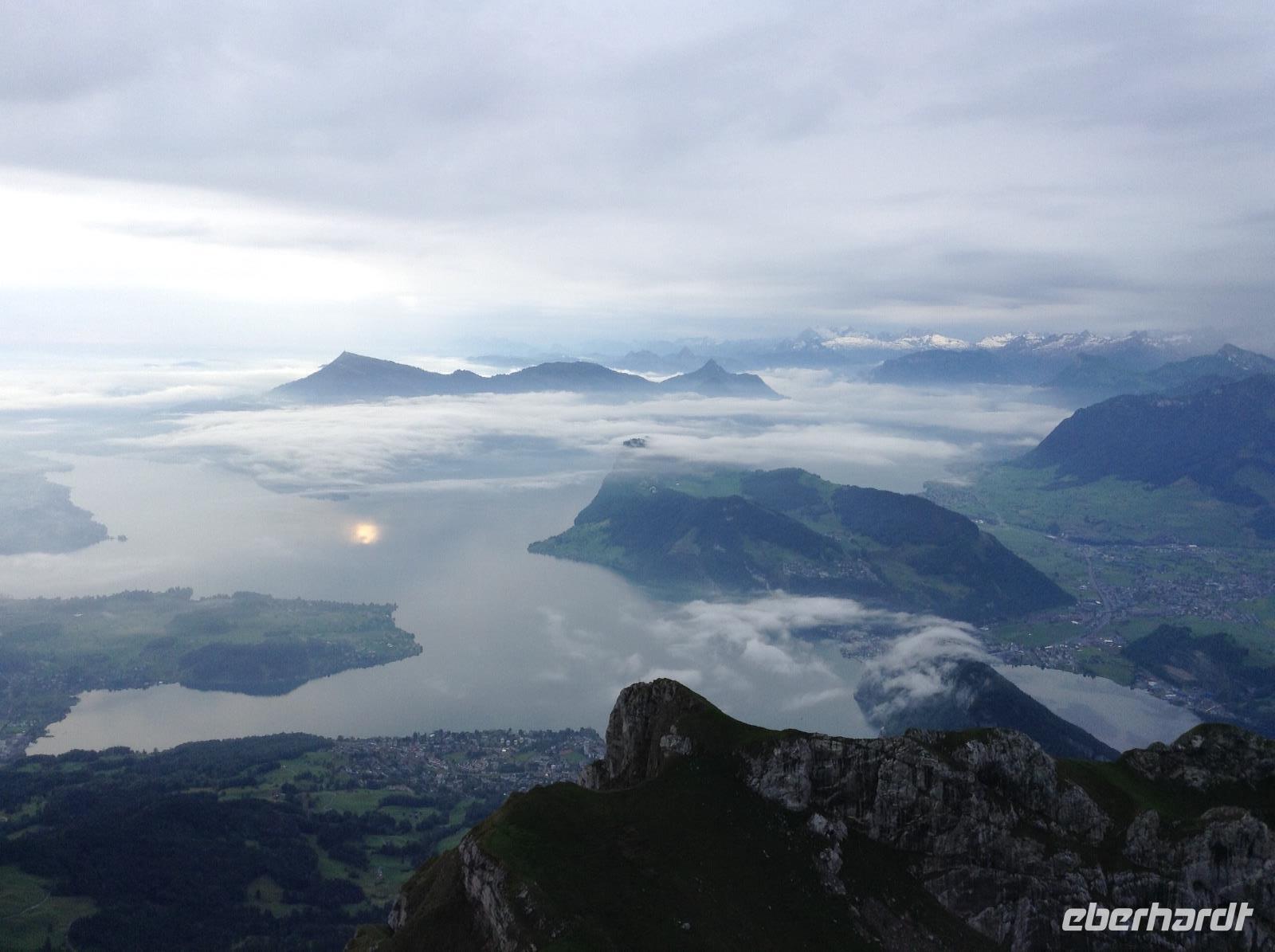 Morgenstunde über dem Vierwaldstätter See