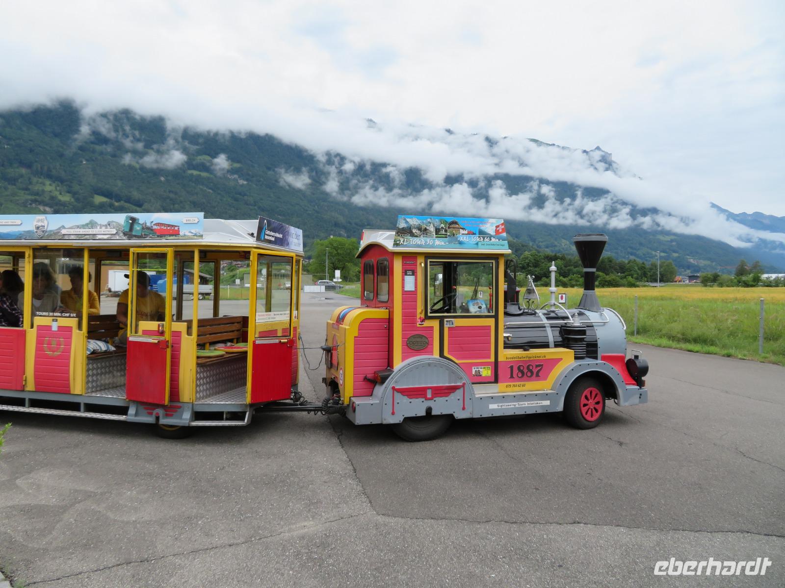Fahrt mit der Bödelibahn