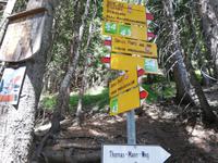 Davos, Schatzalp, Thomas Mann Wanderweg