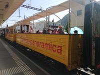 Davos, Fahrt mit der historischen Bahn nach Filisur