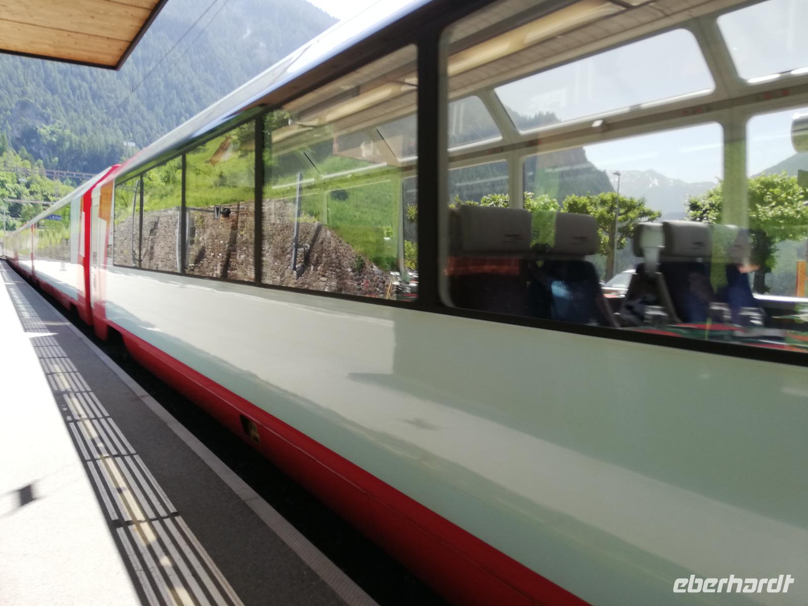 Glacier-Express, Fahrt von Filisur nach Zermatt