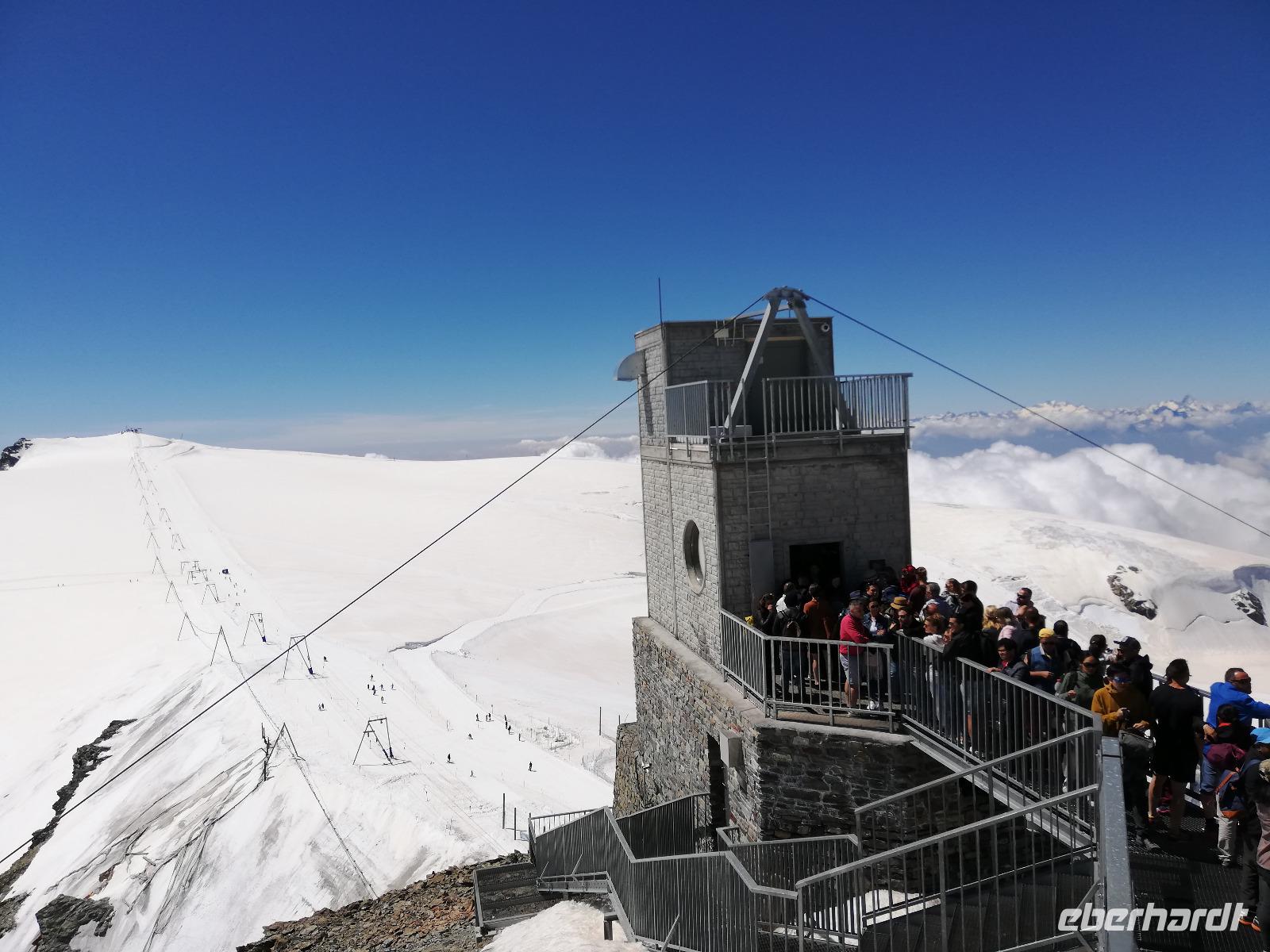 Zermatt, Fahrt zum Klleinen Matterhorn