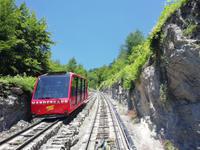 Fahrt auf den Harder Kulm