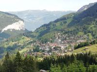 Blick auf Wengen