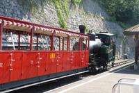 Die Rothornbahn wird bereitgestellt