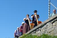 Begrüßung auf der Schynige Platte