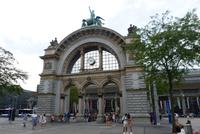 Das alte Bahnhofsportal