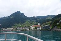 Schöne Uferpromenaden