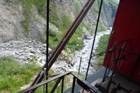 Diese Brücke wird im Winter zurüpckgebaut