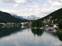 St. Moritz Stadtführung in St. Moritz See und - Dorf