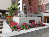 St. Moritz Stadtführung in St. Moritz See und - Dorf, Johannes Badrutt