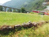 Bernina Express, Fahrt von St. Moritz nach Tirano