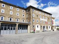 Fahrt mit dem Bus von Tirano nach Sils, Pause auf dem Pass