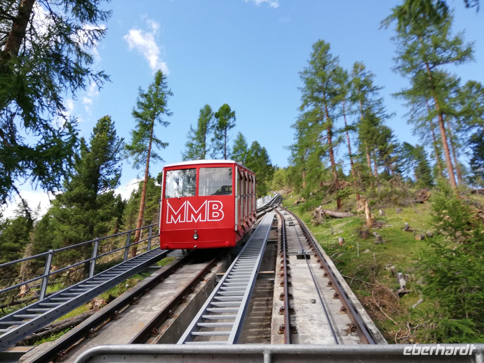 Fahrt auf den Muottas Muragl