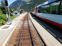Glacier-Express, Fahrt von St.Moritz nach Zermatt
