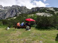 Über den Grimselpass zum Pilatus, kurze Rast bei Judidt