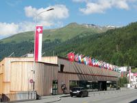 Das Kongress-Center in Davos