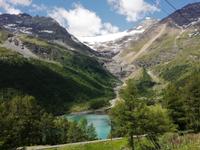 An der Station Alp Grüm