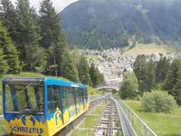 Fahrt auf die Schatzalp