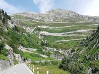 Blick zur Grimselpassstraße