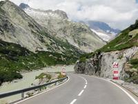 Fahrt vom Grimselpass