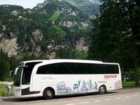 Unser Reisebus im Hasle - Tal 