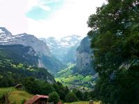 Fahrt nach Lauterbrunnen 