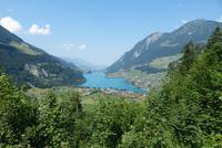 Blick zum Lungerer See