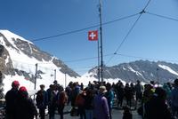 Auf der Sphinx-Aussichtsplattform