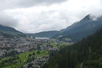 Blick nach Davos