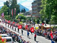 Interlaken, Jodlerfest- Umzug