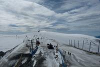 Auf italienischer Seite wird Ski gefahren